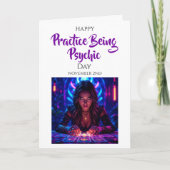 Happy Practice being Psychic Day! Nov 2nd カード (正面)