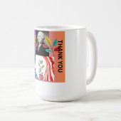 HAPPY PRESIDENT DAY OF THE AMERICA コーヒーマグカップ (正面右)