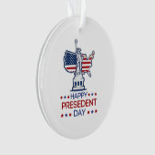 Happy presidents day 2026 Classic オーナメント (正面)