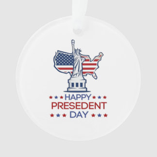 Happy presidents day 2026 Classic オーナメント