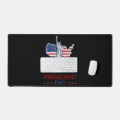 Happy presidents day 2026 Classic デスクマット (キーボード&マウス)
