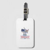 Happy presidents day 2026 Classic ラゲッジタグ (正面縦)
