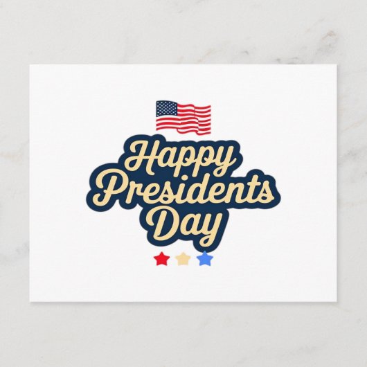 Happy Presidents Day Classic エンクロージャーカード (正面)