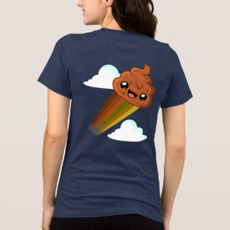 Happy "Pudding" ブースト裏プリント - Happy Jump トライブレンドＴシャツ