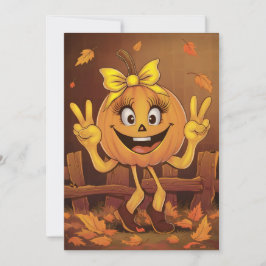 Happy pumpkin. シーズンカード