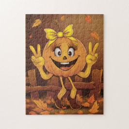 Happy pumpkin. ジグソーパズル