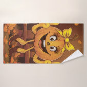 Happy pumpkin. バスタオル (バスタオル)