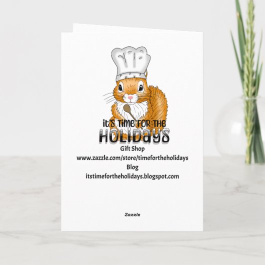 Happy Pumpkin Bread Day | October 30th カード (裏面)