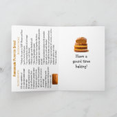 Happy Pumpkin Bread Day | October 30th カード (内部)