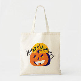 Happy Pumpkin Fun Halloween トートバッグ