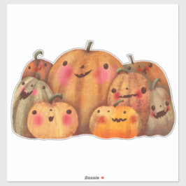 Happy Pumpkins – かわいいハロウィーン シール