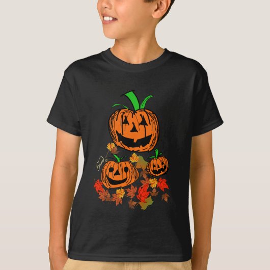 Happy Pumpkins Tシャツ (正面)