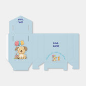Happy Puppy, 1st Birthday, Boy, Pawty, Favor Box フェイバーボックス (折り畳みなし)