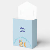 Happy Puppy, 1st Birthday, Boy, Pawty, Favor Box フェイバーボックス (オープン)