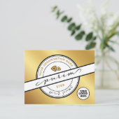 Happy Purimプロモーション募金カード カード (スタンド正面)