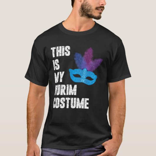 Happy Purim This is my Purim Costume Jewish Tシャツ (正面)