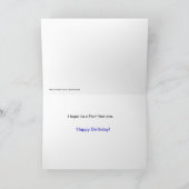 Happy Purr Day ロシアの Blue by Focus for a Cause カード (内部)