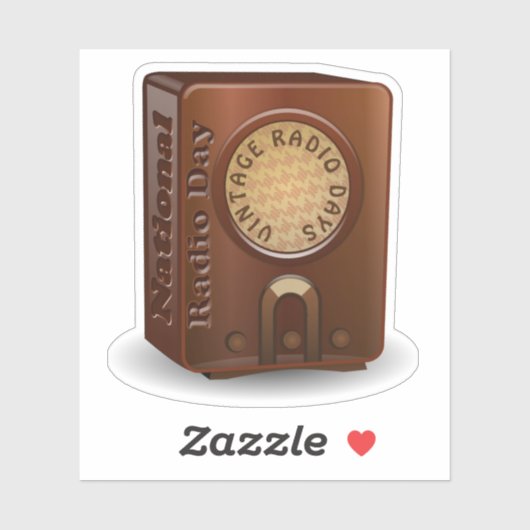 Happy Radio Day シール (シート)