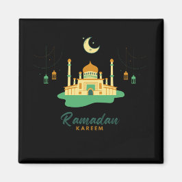 Happy Ramadan Kareem And Eid Mubarak 2026 マグネット