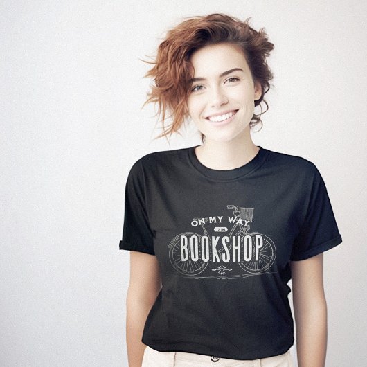 Happy Readerに向かう途中 Tシャツ