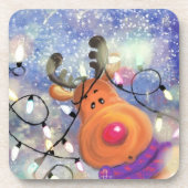 Happy Reindeerとのクリスマスコースター コースター (正面)