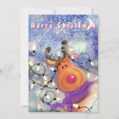 Happy Reindeer – メリークリスマス – スケッチ (正面)