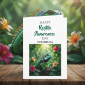 Happy Reptile Awareness Day  | October 21st Card カード