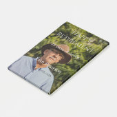 happy retiment photo name year of service ポストイット (アングル)