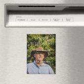 happy retiment photo name year of service マグネット (インサイチュ (食洗機))