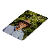 happy retiment photo name year of service マグネット (左側)