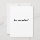 Happy Retirementフローラ水の色の筆記体 (裏面)