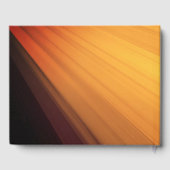 Happy Retirement対角金ゴールドストリークカスタム写真 ゲストブック (裏面)