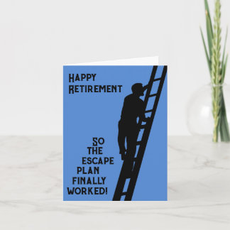 Happy Retirement – それで脱出プランがついに機能した カード