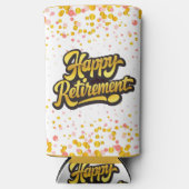 Happy Retirement  スリム缶クーラー (正面)