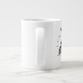 Happy Retirement 2023 -パーソナライズされたギフト – ジャンボコーヒーマグカップ (裏面)