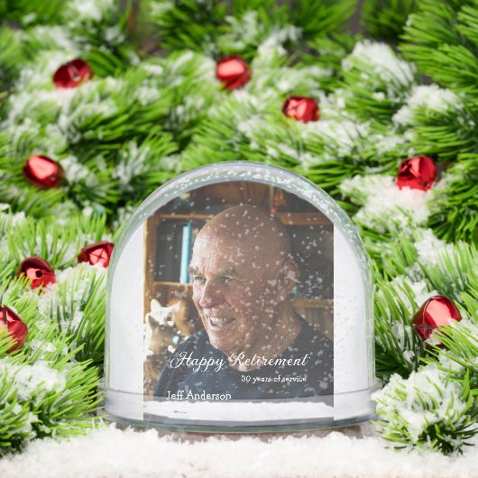 Happy retirement add name photo years of service r (クリスマス)