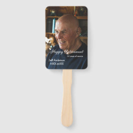 Happy retirement add name photo years of service r ハンドファン