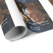 Happy retirement add name photo years of service r ラッピングペーパー (ロールコーナー)