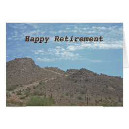 Happy Retirement Desert Landscape写真自然