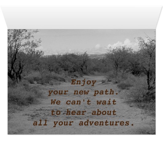 Happy Retirement Desert Landscape写真自然 (内部横(下))