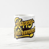 Happy Retirement Mug コーヒーマグカップ