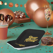 Happy Retirement Paper Plate ペーパープレート