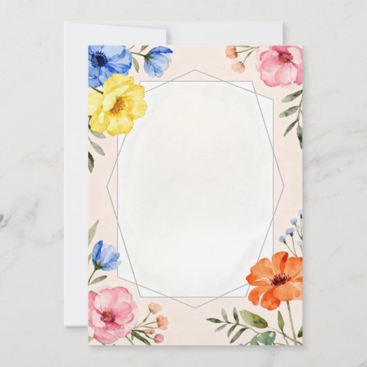 Happy Retirement Party Invitation  招待状 (裏面)