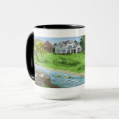 Happy Retirement Personalization (Lady in Hammock) マグカップ (正面左)