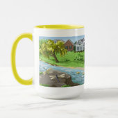 Happy Retirement Personalization Mug (Lady in Hamm マグカップ (左)