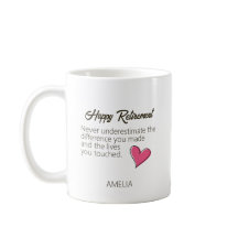 Happy Retirement Personalized Name Gift