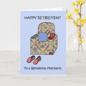 Happy Retirement to整備士 カード (黄色い花)