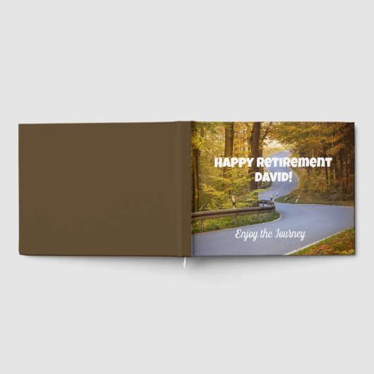 Happy Retirement with Road Photo ゲストブック (全面)