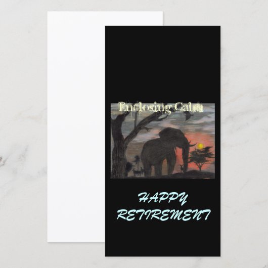 Happy Retirement Without Calm (正面/裏面)