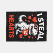 Happy Retro Daisy Smile Face Preppy Aesthetic Men  フリースブランケット (正面(横))